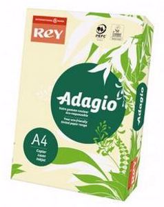 Rey Adagio Card A4 160gsm Ivory (Ream 250) ADAGI160X475